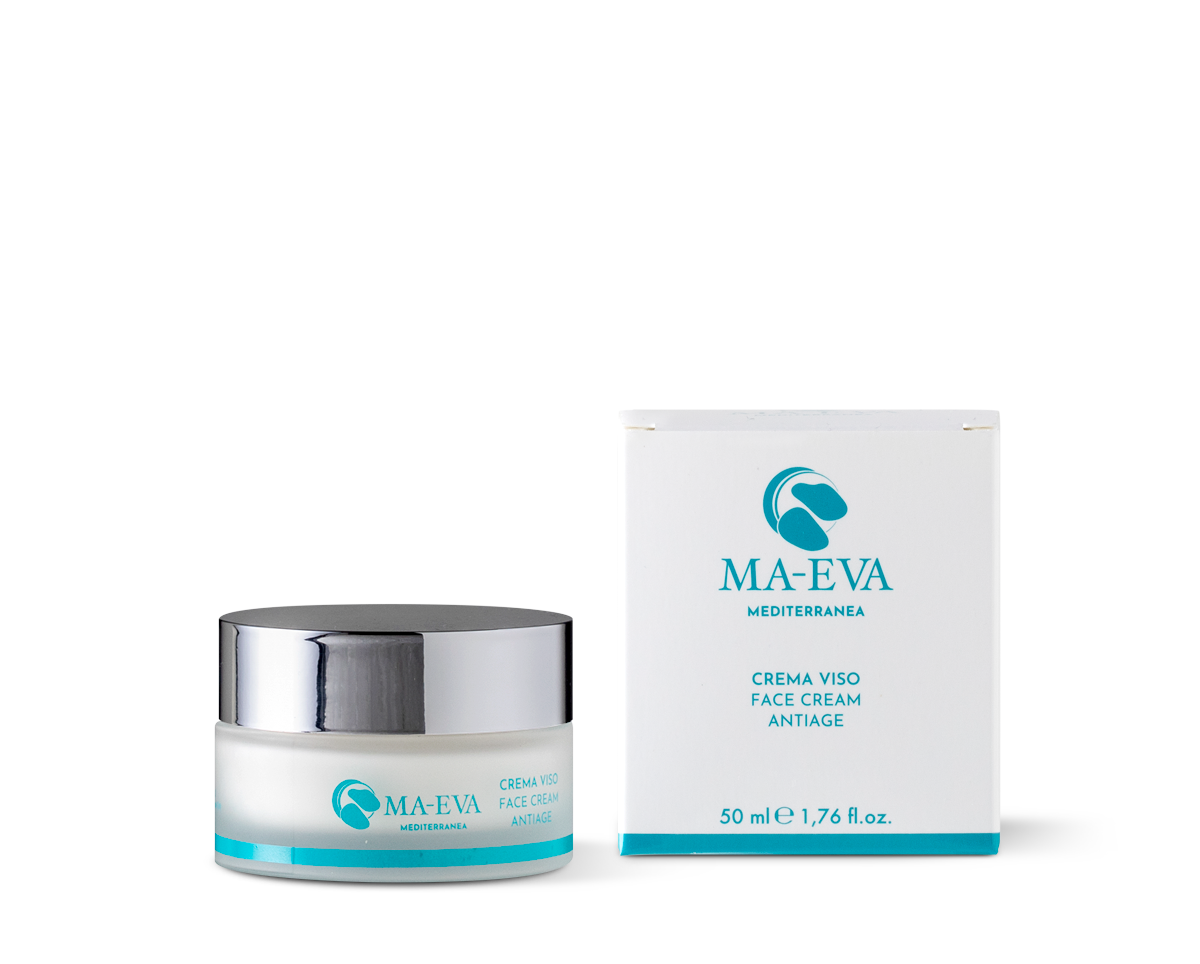 Crema viso anti-age con microalghe a effetto lift